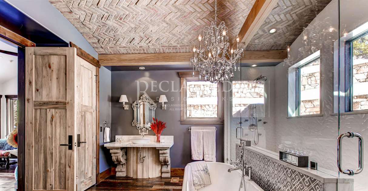 Eclectic Bathroom